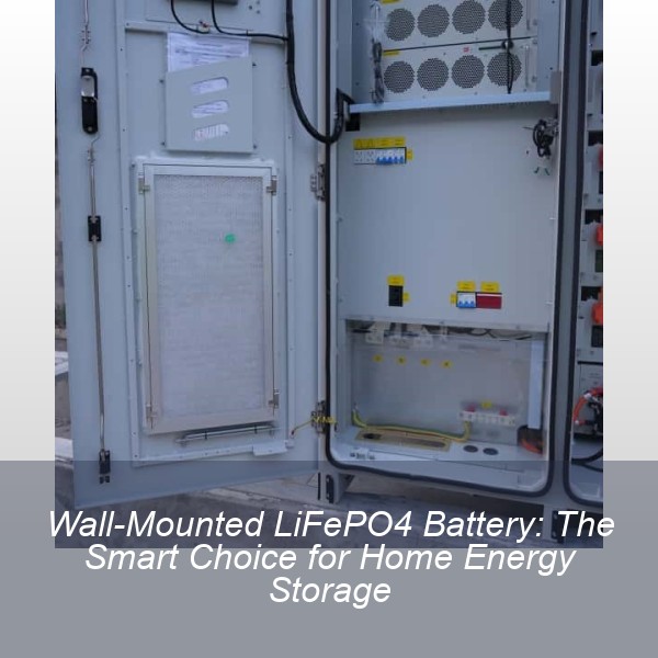 Wall-Mounted LiFePO4 Battery: The Smart Choice for Home Energy Storage